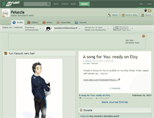 Tablet Screenshot of feiuccia.deviantart.com