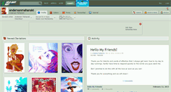 Desktop Screenshot of andersonmahanski.deviantart.com