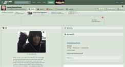Desktop Screenshot of lonelyisourlives.deviantart.com