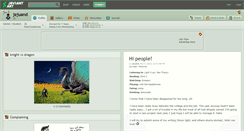 Desktop Screenshot of jejuand.deviantart.com