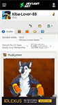 Mobile Screenshot of kiba-lover-88.deviantart.com
