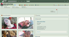Desktop Screenshot of dark-anime-rose.deviantart.com