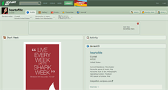 Desktop Screenshot of heartoflife.deviantart.com