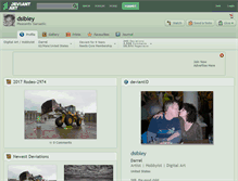 Tablet Screenshot of dsibley.deviantart.com