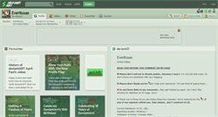 Desktop Screenshot of everroxas.deviantart.com