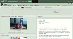 Desktop Screenshot of eccg.deviantart.com