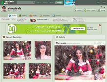 Tablet Screenshot of ahmedarafa.deviantart.com