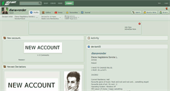 Desktop Screenshot of dianawonder.deviantart.com