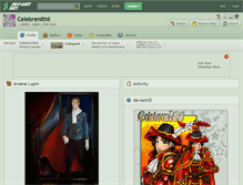 Tablet Screenshot of celebrenithil.deviantart.com