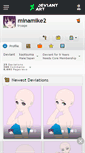 Mobile Screenshot of minamike2.deviantart.com