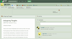 Desktop Screenshot of light-shine.deviantart.com
