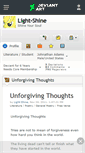 Mobile Screenshot of light-shine.deviantart.com
