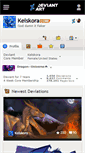 Mobile Screenshot of kelskora.deviantart.com