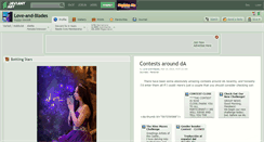 Desktop Screenshot of love-and-blades.deviantart.com