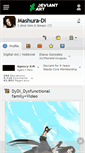 Mobile Screenshot of mashura-di.deviantart.com