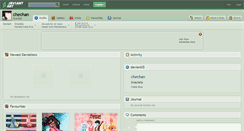 Desktop Screenshot of chechan.deviantart.com