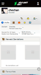 Mobile Screenshot of chechan.deviantart.com