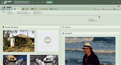 Desktop Screenshot of neee.deviantart.com