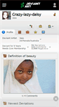 Mobile Screenshot of crazy-lazy-daisy.deviantart.com