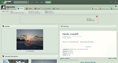 Desktop Screenshot of darinchic.deviantart.com