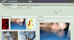 Desktop Screenshot of gypsy-laura.deviantart.com