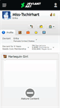 Mobile Screenshot of miss-tschirhart.deviantart.com
