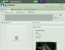 Tablet Screenshot of miss-tschirhart.deviantart.com
