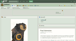 Desktop Screenshot of duffzilla.deviantart.com