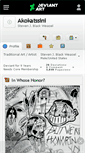 Mobile Screenshot of akokatssini.deviantart.com
