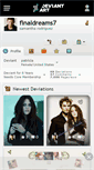 Mobile Screenshot of finaldreams7.deviantart.com