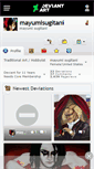 Mobile Screenshot of mayumisugitani.deviantart.com