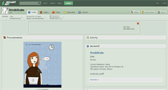 Desktop Screenshot of linndelicate.deviantart.com