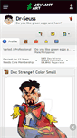 Mobile Screenshot of dr-seuss.deviantart.com
