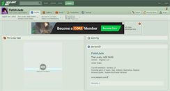 Desktop Screenshot of fetishjade.deviantart.com