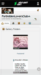 Mobile Screenshot of forbiddenloversclub.deviantart.com