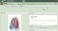 Desktop Screenshot of eternalsl.deviantart.com