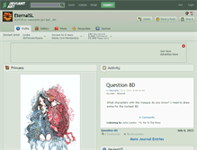 Tablet Screenshot of eternalsl.deviantart.com