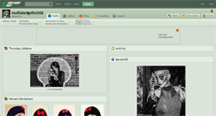 Desktop Screenshot of mutilatedgothchild.deviantart.com