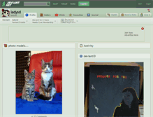 Tablet Screenshot of ladysd.deviantart.com