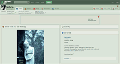 Desktop Screenshot of lacturia.deviantart.com