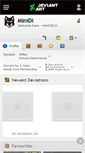 Mobile Screenshot of minidi.deviantart.com