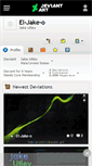 Mobile Screenshot of el-jake-o.deviantart.com