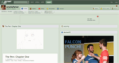 Desktop Screenshot of ameliaparker.deviantart.com