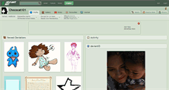 Desktop Screenshot of chococat101.deviantart.com