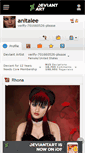 Mobile Screenshot of anitalee.deviantart.com
