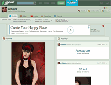 Tablet Screenshot of anitalee.deviantart.com