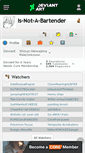 Mobile Screenshot of is-not-a-bartender.deviantart.com