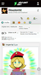 Mobile Screenshot of illousionist.deviantart.com