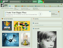 Tablet Screenshot of alasl.deviantart.com