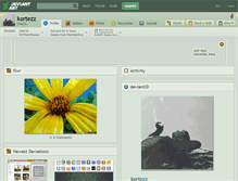 Tablet Screenshot of kortezz.deviantart.com